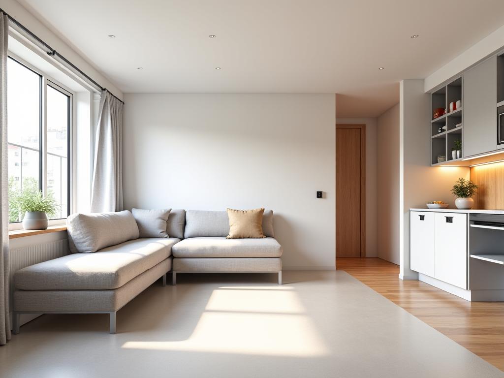 Diseño modular y multifuncional en apartamento urbano